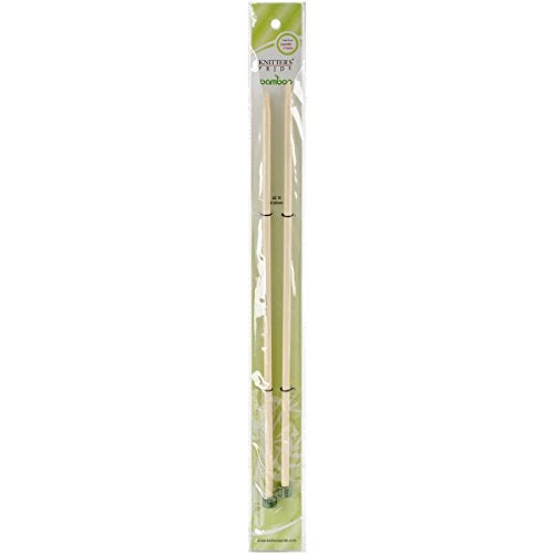 Knitter's Pride Bamboo Single Pointed Needles 13-Size 10/6mm - Image 1