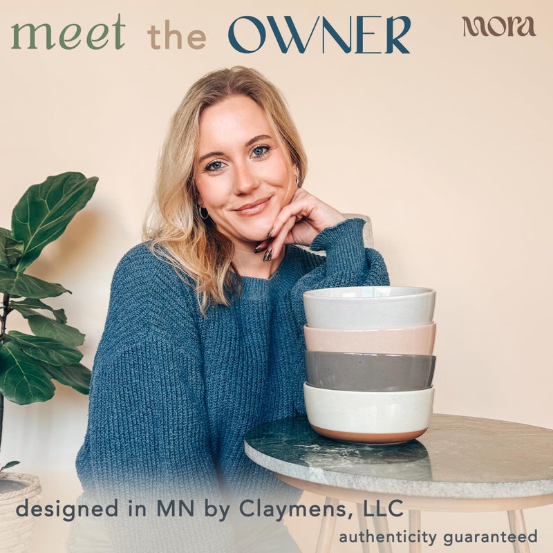 Mora Set of 4 Porcelain Bowls, 25oz - Microwave, Dishwasher & Oven Safe for Soup, Cereal, etc. - Image 4