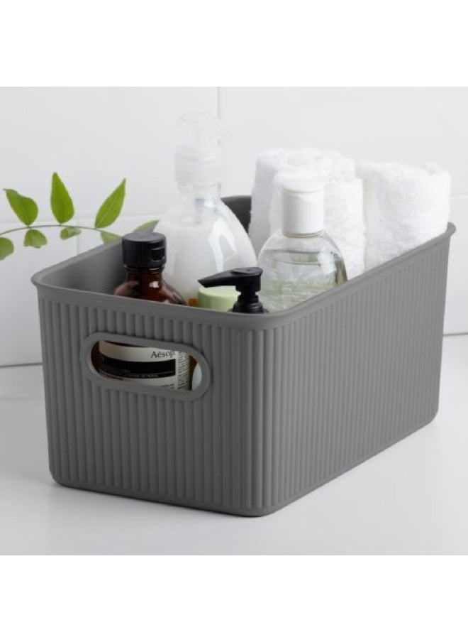 TATAY - 3-Piece Impact Resistance Multi Purpose Storage Basket Set Grey 5 L 7010914 - Image 1