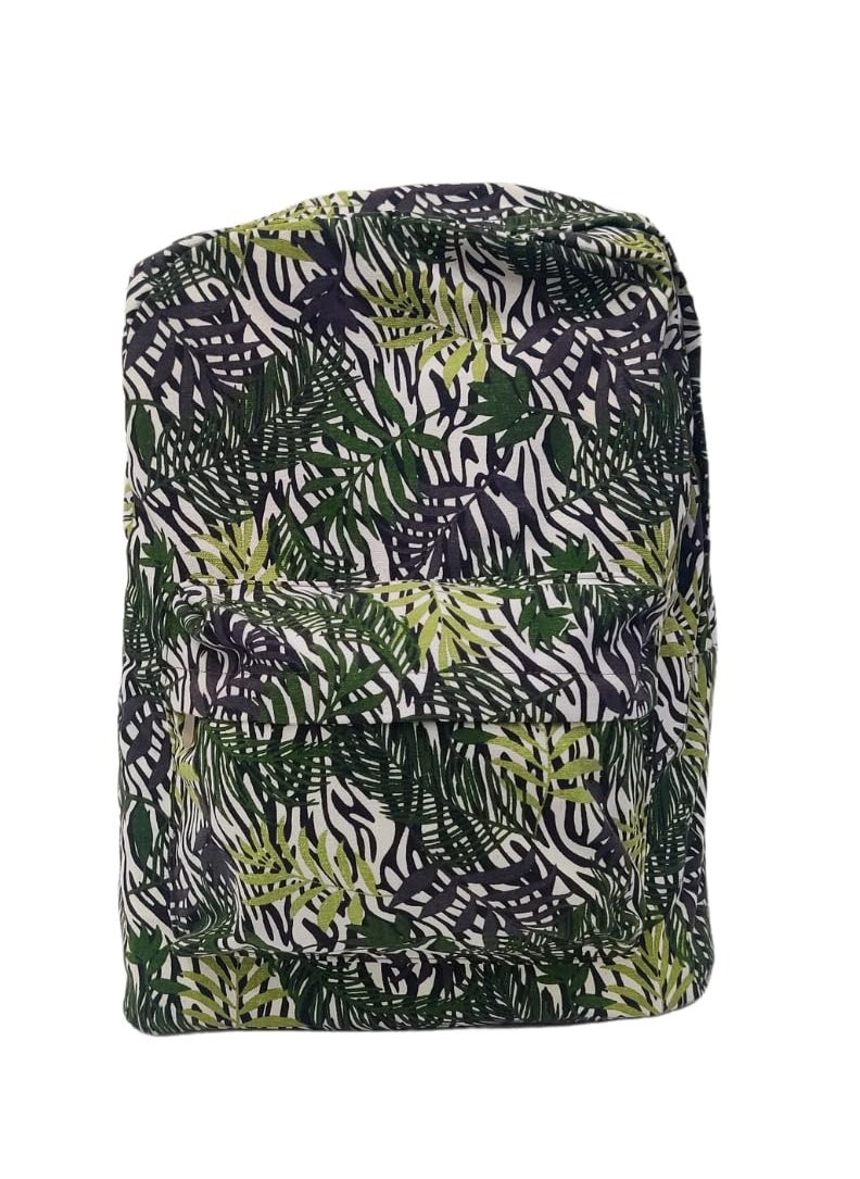 Earthsafe - Earthsave Casual Cotton Backpack for Boys Girl Water Resistant Laptop Backpack for Office and College - Image 1