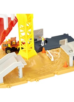 Mattel Games Matchbox Action Drivers Construction Playset, Toy for Kids 3 Years & Older  - Image 3