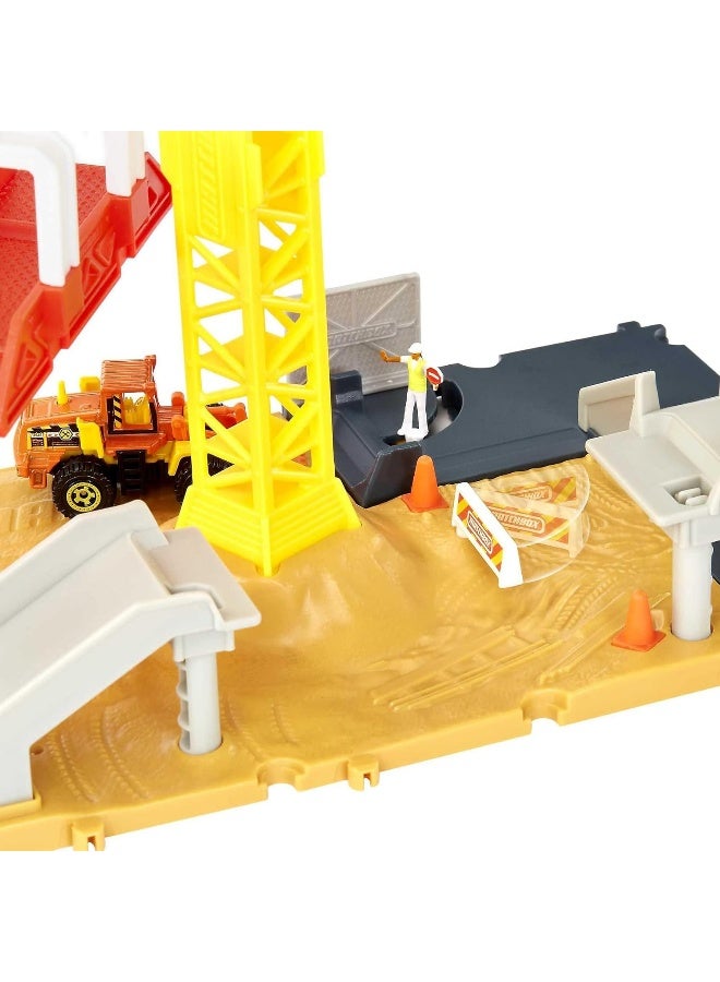 Mattel Games Matchbox Action Drivers Construction Playset, Toy for Kids 3 Years & Older - Image 3