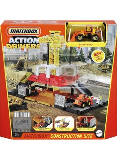 Mattel Games Matchbox Action Drivers Construction Playset, Toy for Kids 3 Years & Older  - Image 2
