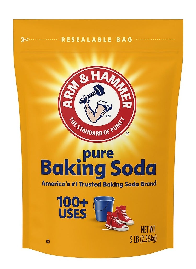 Arm & Hammer Pure Baking Soda Resealable Bag 2.26kg  - Image 1