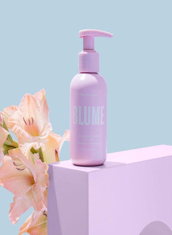 بلومي غسول الوجه المرطب بلوم داي دريمر للنساء والرجال - منظف لطيف للوجه غني بالبابونج والخزامى لتهدئة البشرة - منظف كريمي غير مجفف للبشرة الحساسة (4 أونصة) - Image 5