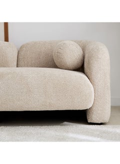 Home Box Sicily 3-Seater Fabric Sofa with 2 Cushions 92 x 68 x 233 cm  - Image 4