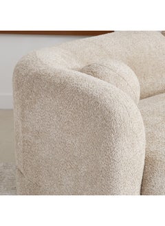 Home Box Sicily 3-Seater Fabric Sofa with 2 Cushions 92 x 68 x 233 cm  - Image 5