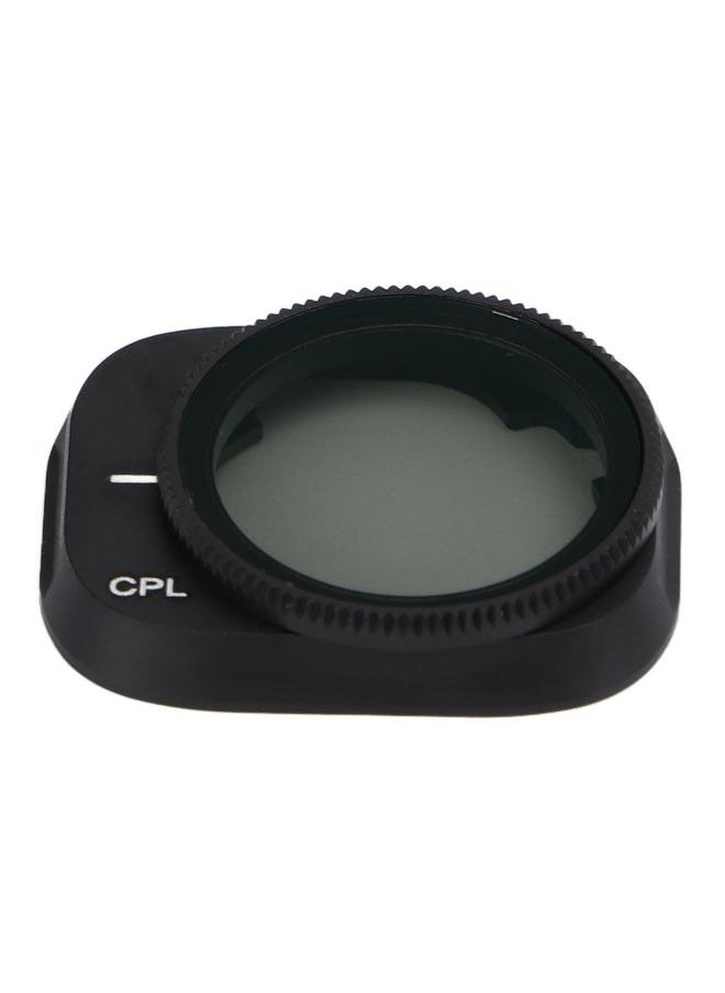 Drone Filter Aluminium Alloy Adjustable CPL with Storage Box Drone Camera Lens for Mini 3Pro Black
