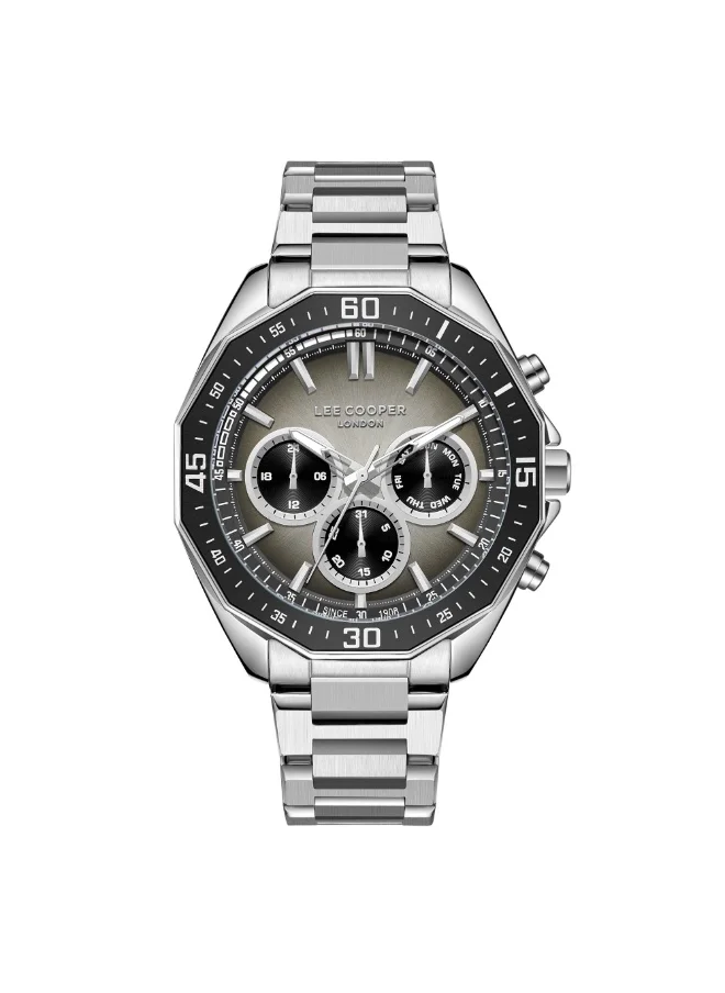 لي كوبر Men's Metal Multi Function Watch LC08021.350 - 45 mm