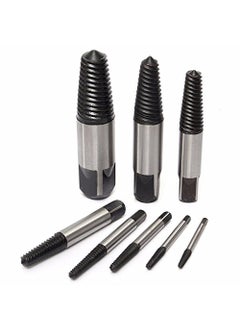 VENEKETY VENEKETY Screw Extractor Set Damaged Nut Screw Extractor Bolt Stud Remover Screwdriver Tool Kit Red 8 Pieces  - Image 2