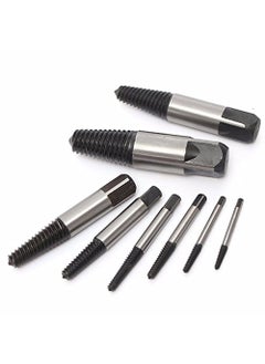 VENEKETY VENEKETY Screw Extractor Set Damaged Nut Screw Extractor Bolt Stud Remover Screwdriver Tool Kit Red 8 Pieces  - Image 4