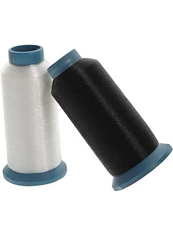Professional Sewing Thread Set 2 Rolls High Strength Invisible Hand Sewing Thread Transparent For Home Travel Emergencies - Image 1