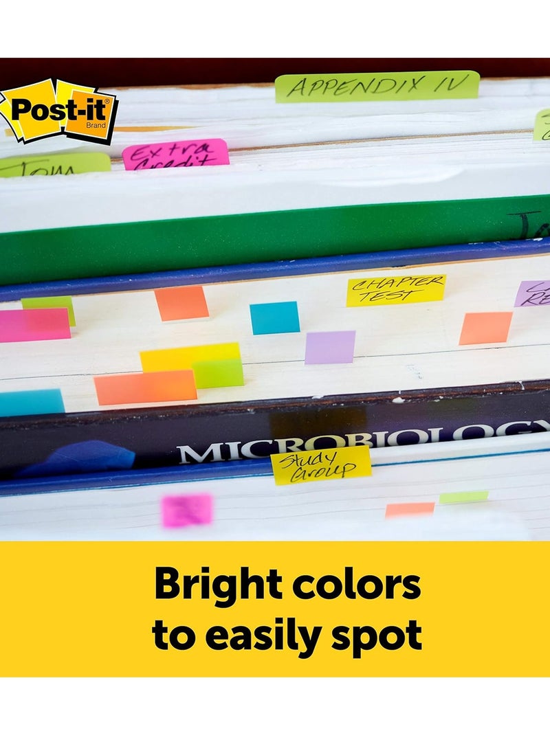 3M 500 قطعة من علامات الصفحات Post-It متعددة الألوان  - Image 2