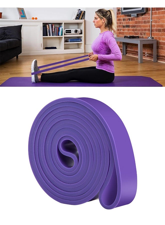 Generic 35-85 LBS Resistance Band, Pull Up Assist Band, Heavy Duty Powerlifting Exercise Stretch Bands for Powerlifting, Muscle Toning, Yoga, Stretch Mobility, Purple  - Image 1