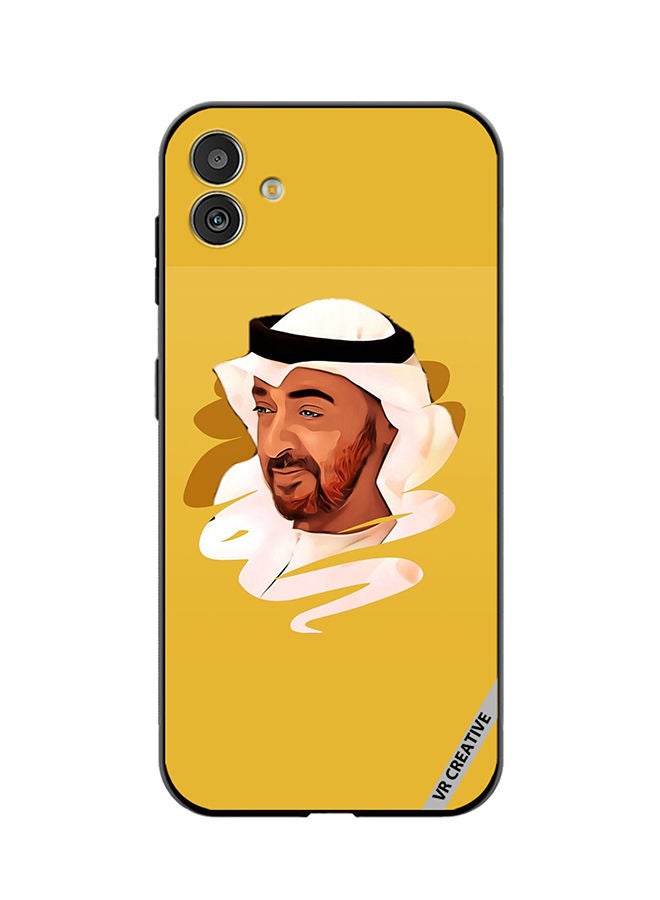VR CREATIVE Protective Case Cover For Samsung Galaxy M13 5G Sheikh Mohamed Bin Zayed Al Nahyan Design Multicolour - Image 1