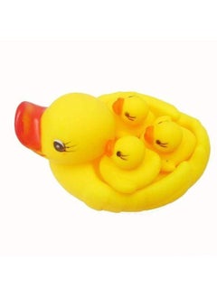 Generic Other Rubber Mother And Baby Yellow Duck Swimming Bath Toys Children Water Play 