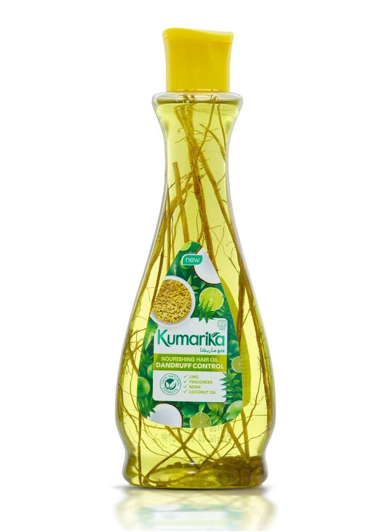 kumarika - Kumarika Nourishing Hair Oil Dandruff Control For Anti dandruff scalpal extracts for dry itchy scalp with dandruff 200ml - Image 1