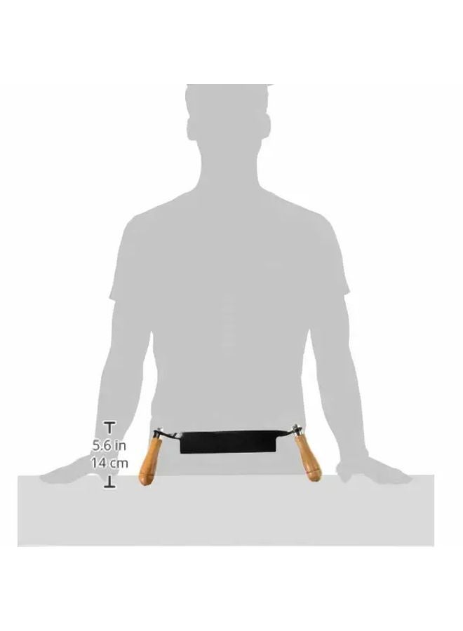 مكشطة مستقيمة 8 بوصة بشفرة مائلة حادة لإزالة لحاء الخشب في النجارة - Image 4