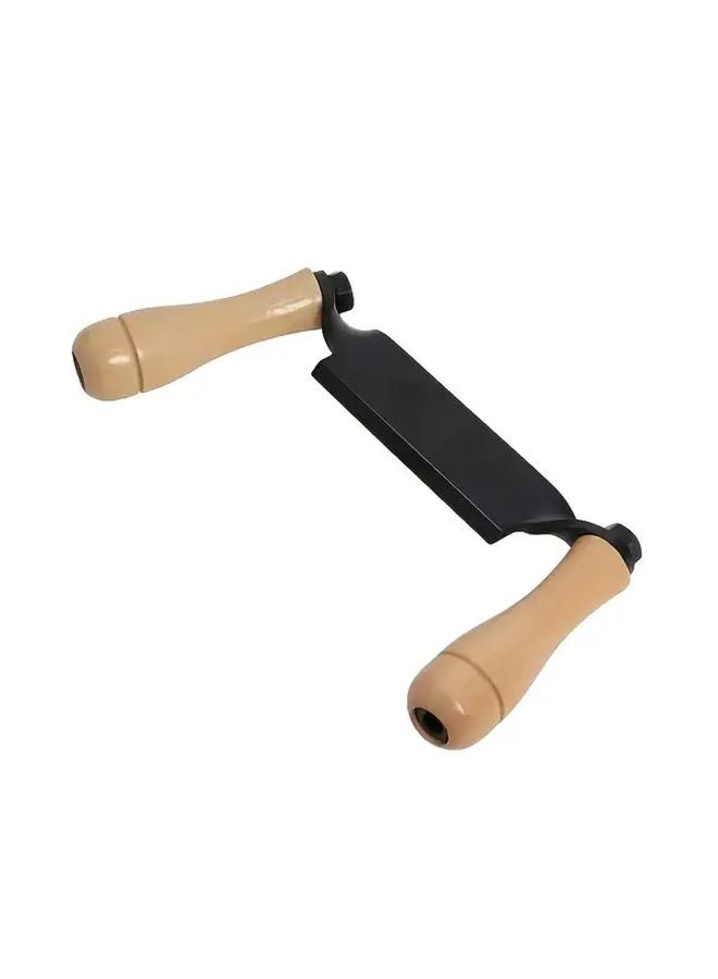 مكشطة مستقيمة 8 بوصة بشفرة مائلة حادة لإزالة لحاء الخشب في النجارة - Image 1