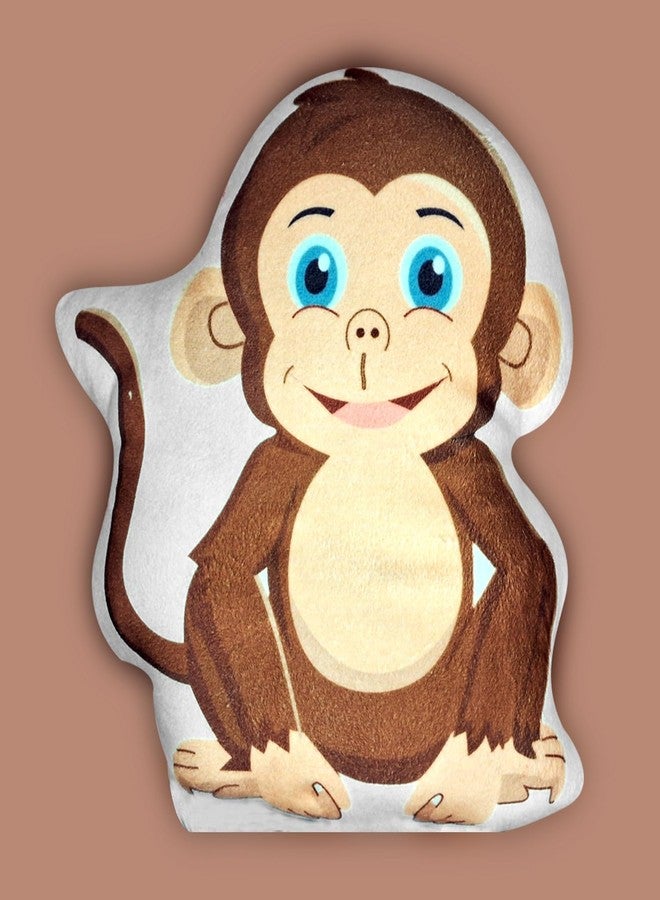 Avirons Adorable Monkey Pillow - Cozy and Playful! Ideal for Kids, This Monkey-Shaped Pillow Brings Fun, Comfort, and Cuteness to Their Everyday Moments. - Image 2