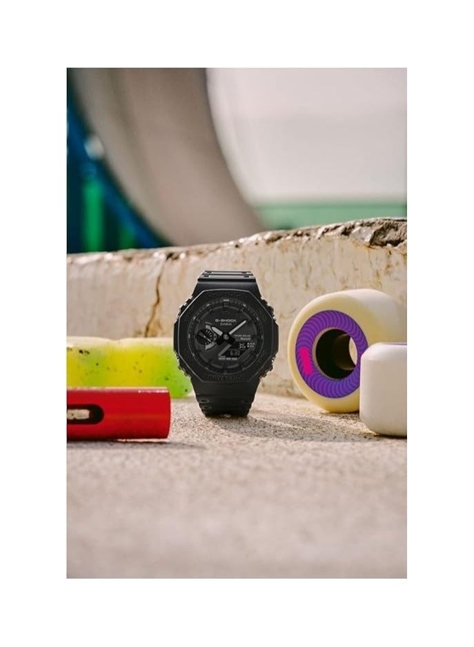 كاسيو ساعة G-SHOCK للرجال بالطاقة الشمسية GA-B2100-1A1DR - Image 3