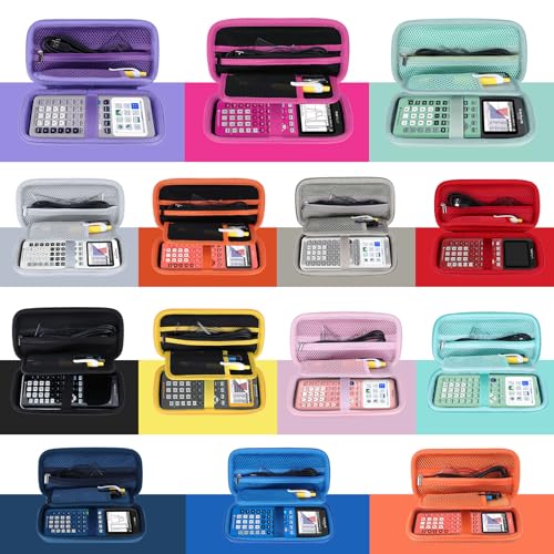 RIYADAone Hard Case Replacement for Texas Instruments TI84 Plus CETI84 PlusTI84 EvoTINspire CX II CASTINspire CX IITI83 PlusTI89TI85TI86 Color Graphing Calculator Purple Case - Image 3