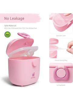 Termichy Termichy Baby Formula Dispenser, Portable Formula Container with Scoop and Carry Handle for Travel, Daycare and Outdoor Activities, 8.8OZ, 0.55LB, 250g  - Image 4