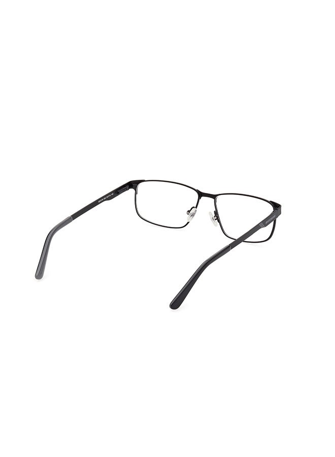 Men's Rectangular Eyeglass Frames Matte Black SKECHERS SE337600254 54 mm