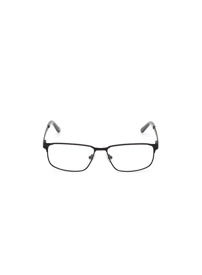 Men's Rectangular Eyeglass Frames Matte Black SKECHERS SE337600254 54 mm