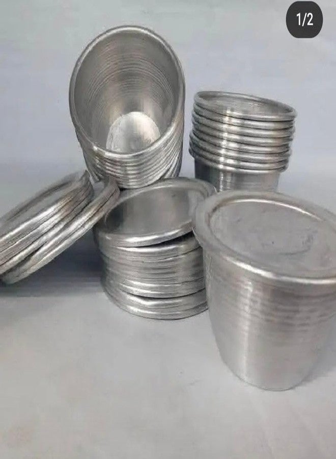 أطباق/مقالي/أكواب طهي موي موي (بودنغ الفاصوليا) مع أغطية (12 قطعة) - Image 5