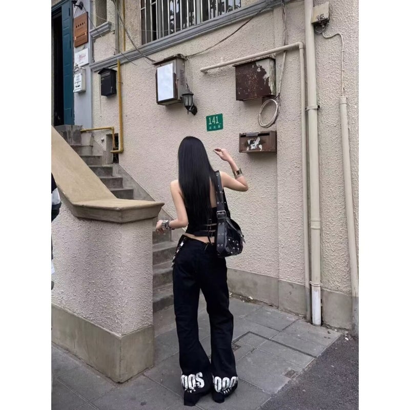 Unisex Classic Denim Jeans Loose Fit Daily Outdoor Wear - Image 4