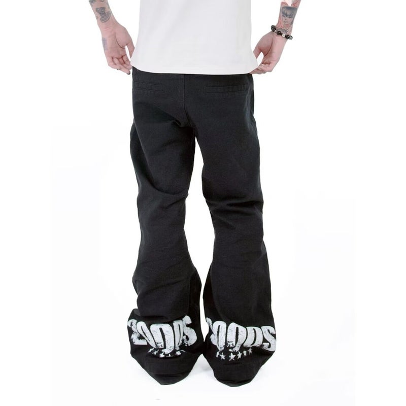 Unisex Classic Denim Jeans Loose Fit Daily Outdoor Wear - Image 3