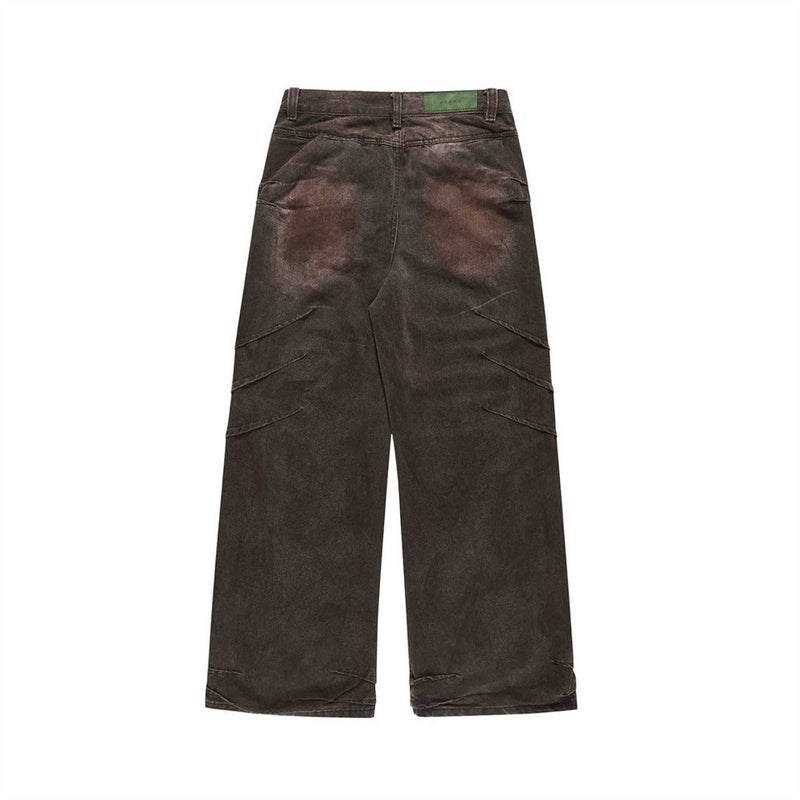 Unisex Classic Denim Jeans Loose Fit Daily Outdoor Wear - Image 3
