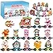 CUPLOOV Christmas Train Set for Toddlers Magnetic Wooden Animals Train Set Sensory Toys for Kids Number Learning Activities Montessori Animals and Color Learning Toys for Holiday Xmas Gifts - Image 2