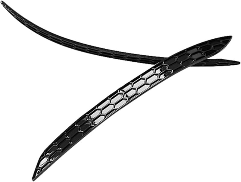 DEMULAX Black Glossy Honeycomb Fog Light Cover for Golf 8 MK8 - Image 2