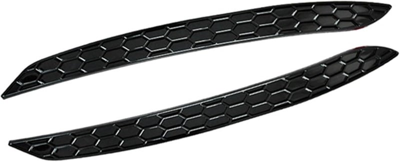 DEMULAX Black Glossy Honeycomb Fog Light Cover for Golf 8 MK8 - Image 3