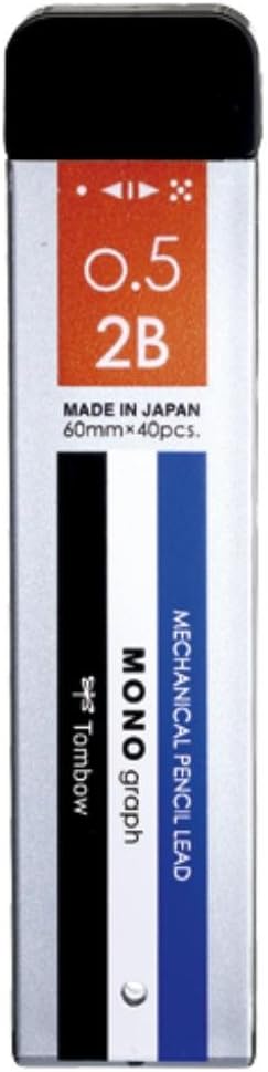 Tombow Tombow Pencil R5MG2B01 00026751 Sharp Lead Monogram MG052B Mono