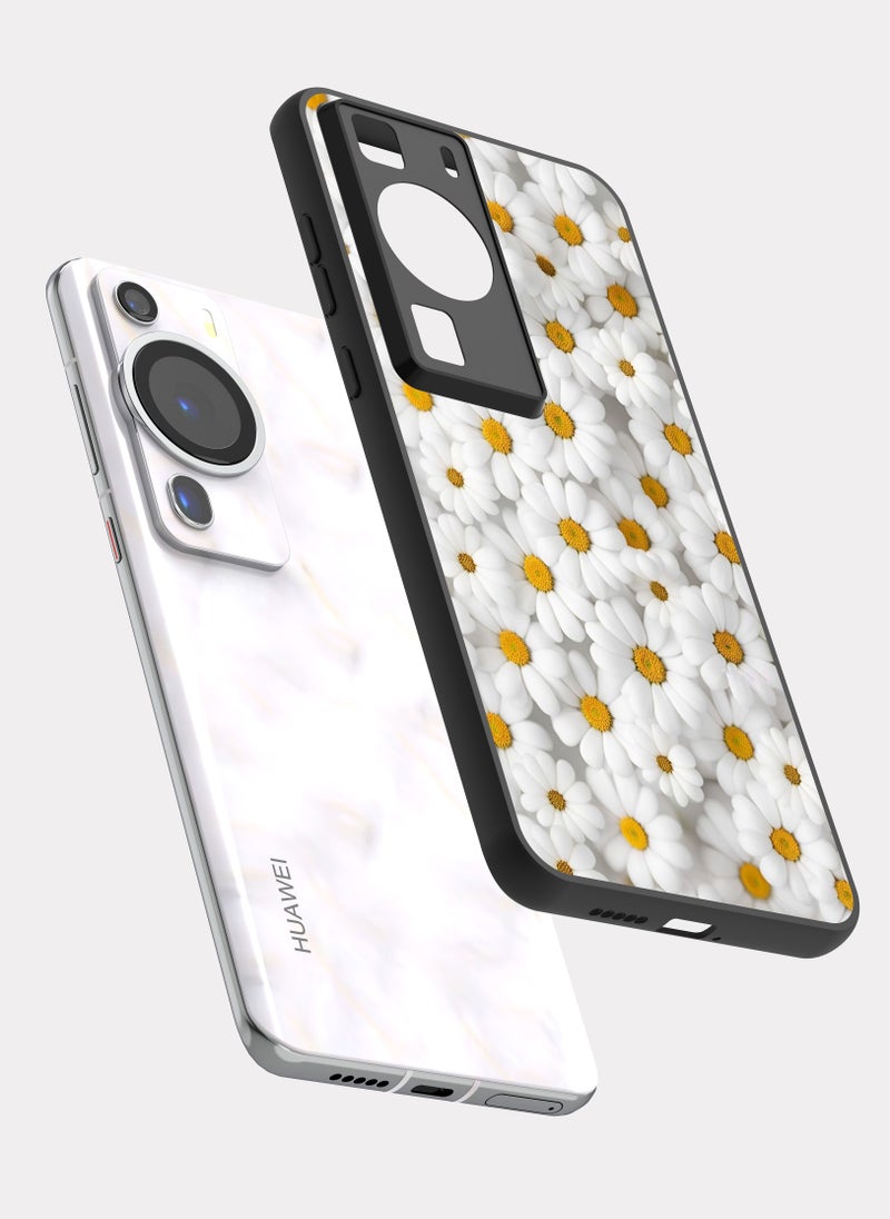 بكسلات كفر هواوي بي 60 برو ورود ابيض - Image 2