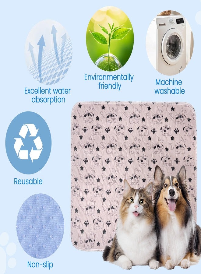 NYEONHRT Washable and Reusable Puppy Pee Pads for Dogs Super Durable Chew Proof with Waterproof TPU Backing Non Slip Design Portable for Home Travel and Outdoor Use Khaki Large 2 Pack - Image 3