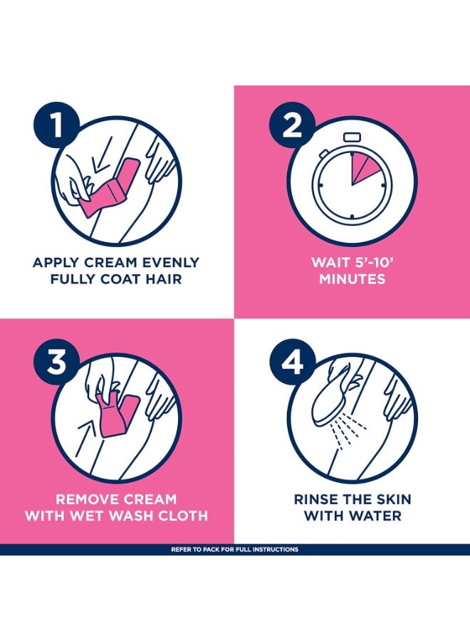 Veet Hair Removal Cream VEET Legs & Body 3 in 1 Gel Cream Hair Remover, Sensitive Formula with Aloe Vera and Vitamin E  200ML - Image 4