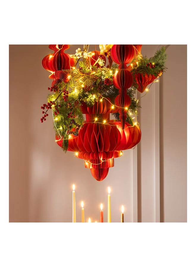 Zsa Zsa Zsu Naila Fuchsia - Orange Decorative Object 80 cm