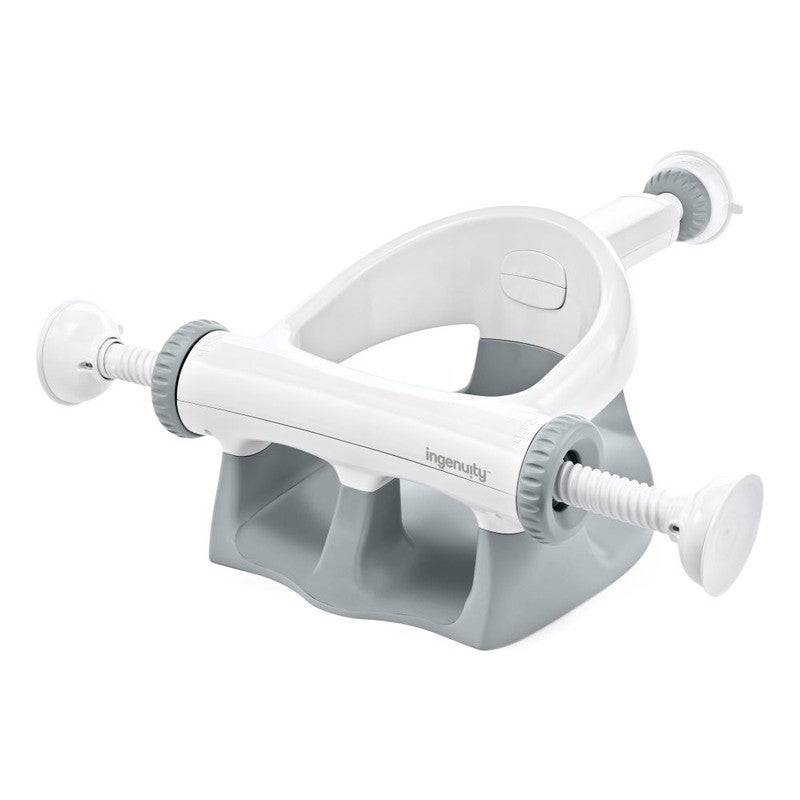 ingenuity Summer by Ingenuity - My Bath Seat , In-Tub Support with 360° Stability, Ages 5–10 Months - Grey - Image 1