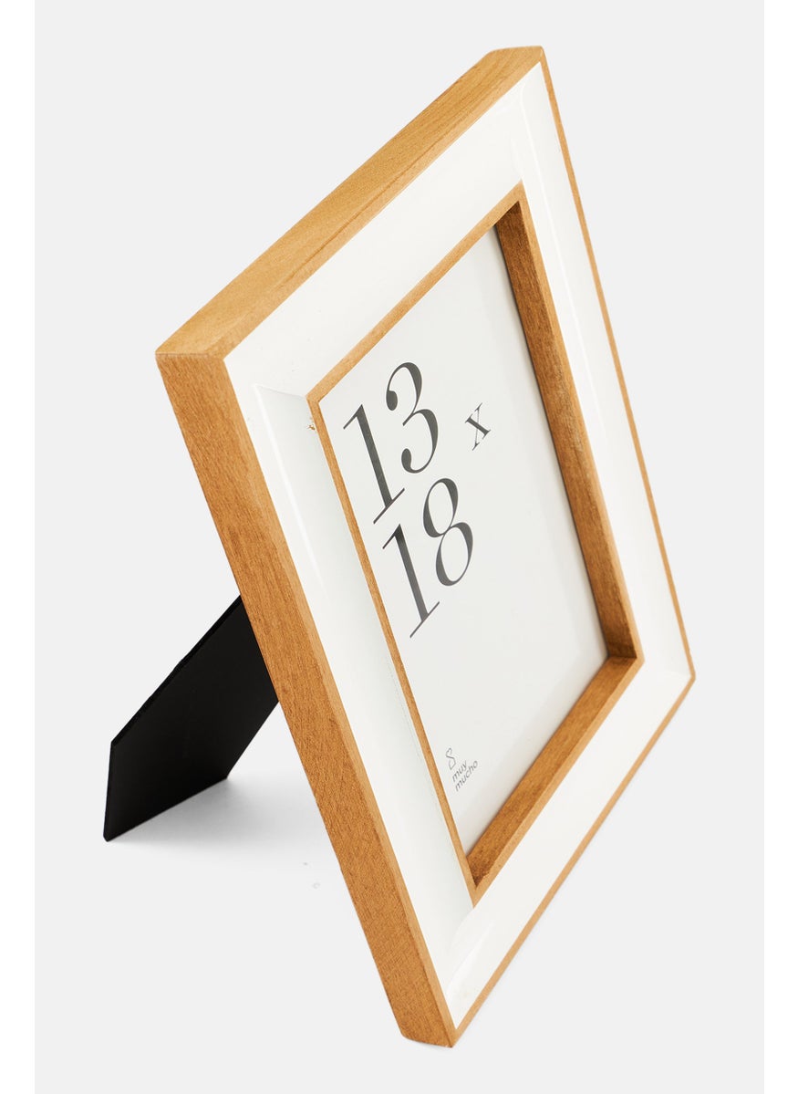 Muy Mucho Wooden Photo Frame 13 x 18, Tan  - Image 3