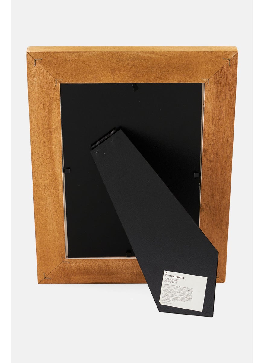 Muy Mucho Wooden Photo Frame 13 x 18, Tan  - Image 2