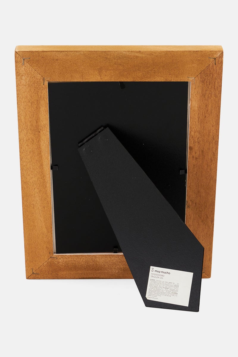 Muy Mucho Wooden Photo Frame 13 x 18, Tan - Image 2