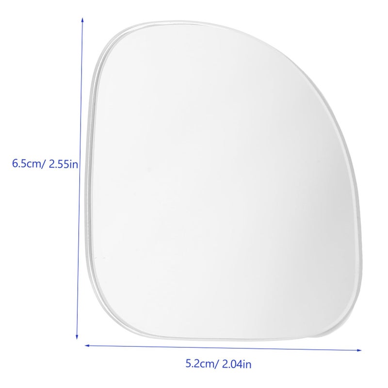 Frameless Self Adhesive Convex Mirrors For Cars Motorcycles Wide Angle Safety Assorted Color - Image 3