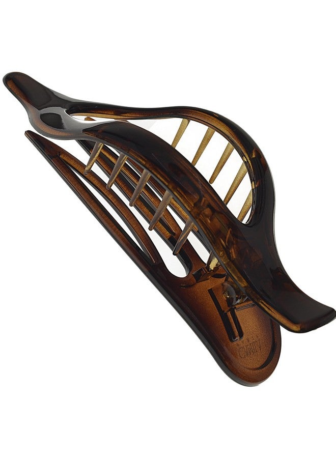 CAMILA Paris Cp2372 French Hair Clips Large Side Slide Hair Clips For Volume Hair Strong Hold No Slip Grip Girls Hair Claw Clips For Women Durable Styling Girls Hair Accessories Made In France - Image 1