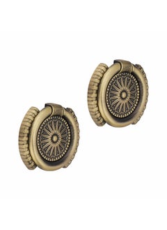LAPO LAPO 2 Pack Premium Door Knob Elegant Antique Finish Crafted from Durable Zinc Perfect for DrawerCabinetKitchen Drawer Vintage Aesthetics Meet Modern Design Pack of 2  - Image 1