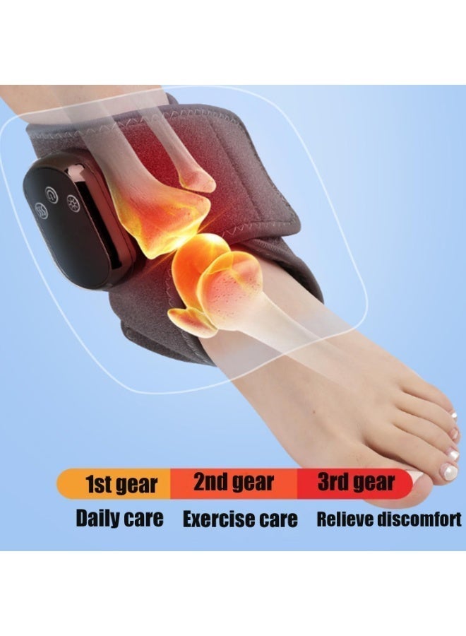 OSHIMA Ankle Support Brace, Foot Massager for Pain Relief, Feet Relief Massager with 3 Vibration Modes & 5 Heating Levels, Ankle Brace Sleeve Sleeve, Plantar Fasciitis Sock Reduce Swelling - Image 4