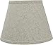 Aspen Creative Aspen Creative 58851A, Empire Uno Lamp Shade, Beige, 6" Top x 10" Bottom x 7.5" Slant Height, Slip UNO 33mm  - Image 2